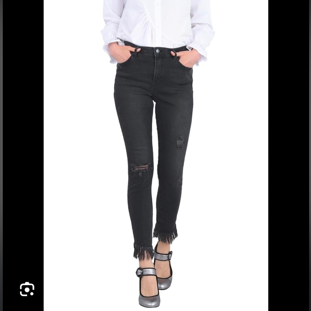 Free People Black Jeans